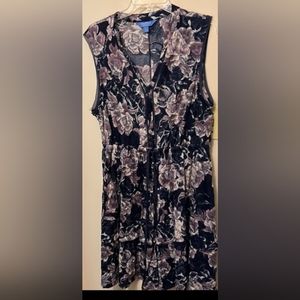 Simply Vera Floral, sleeveless dress, XL